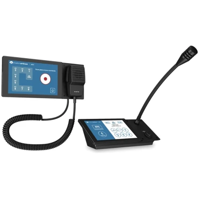 Q-SYS PS-TSCG3 Touchscreen Paging Station – Ultimate Smart Paging Control Station