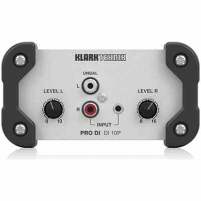 Klark Teknik DI10P Passive DI Box - Premium Clean Audio Power