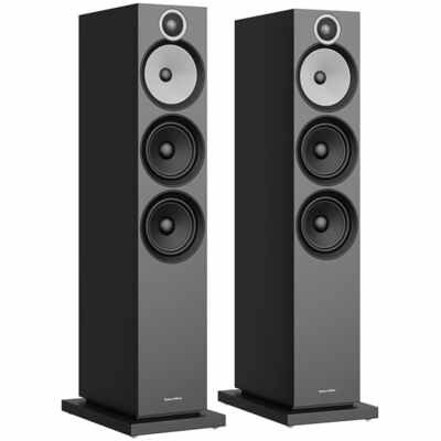 Bowers & Wilkins 603 S3 Floorstanding Speaker (Black, Pair) – Powerful Premium Sound