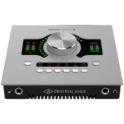 Apollo Twin X USB Audio Interface - Pro Studio Sound Power & Clarity