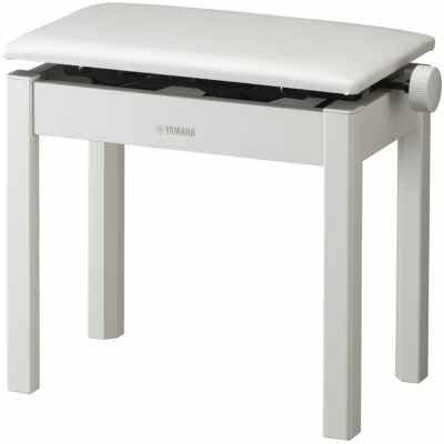 Yamaha BC-205WH Piano Bench White - Premium Adjustable Piano Bench