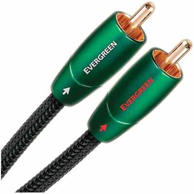AudioQuest Evergreen RCA Cable 1m - Premium Sound Quality