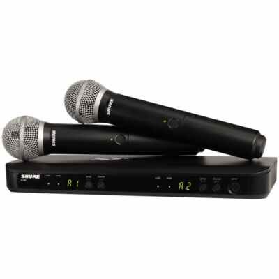 Shure BLX288UK PG58 Dual Wireless System - Clear Pro Sound