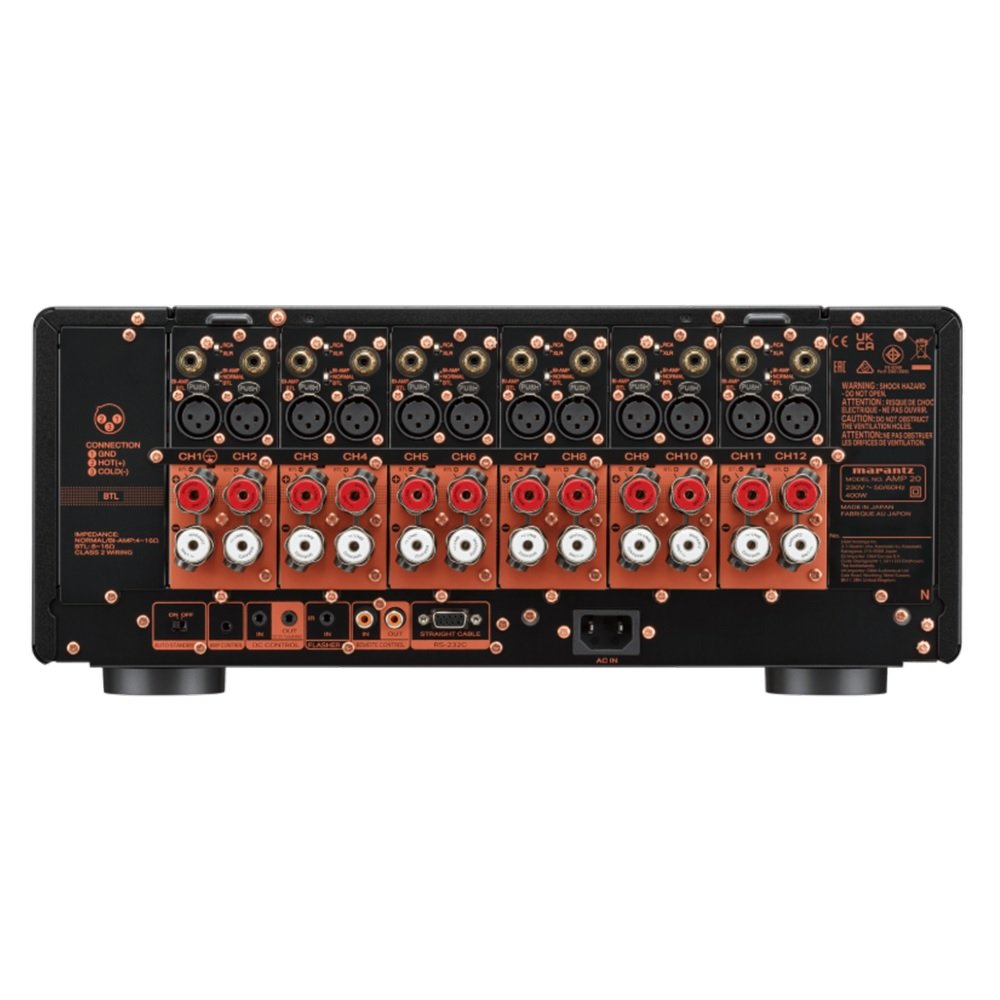 Marantz AMP20 12 Channel Power Amplifier 200W - Powerful Hi-Fi Sound Marantz AMP20 12 Channel Power Amplifier 200W - Powerful Hi-Fi Sound