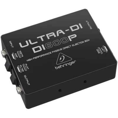 Behringer DI600P Passive DI Box - Crystal-Clear Audio
