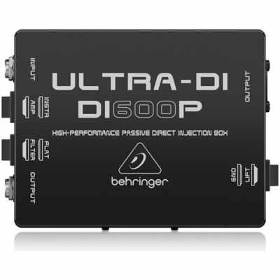 Behringer DI600P Passive DI Box - Crystal-Clear Audio