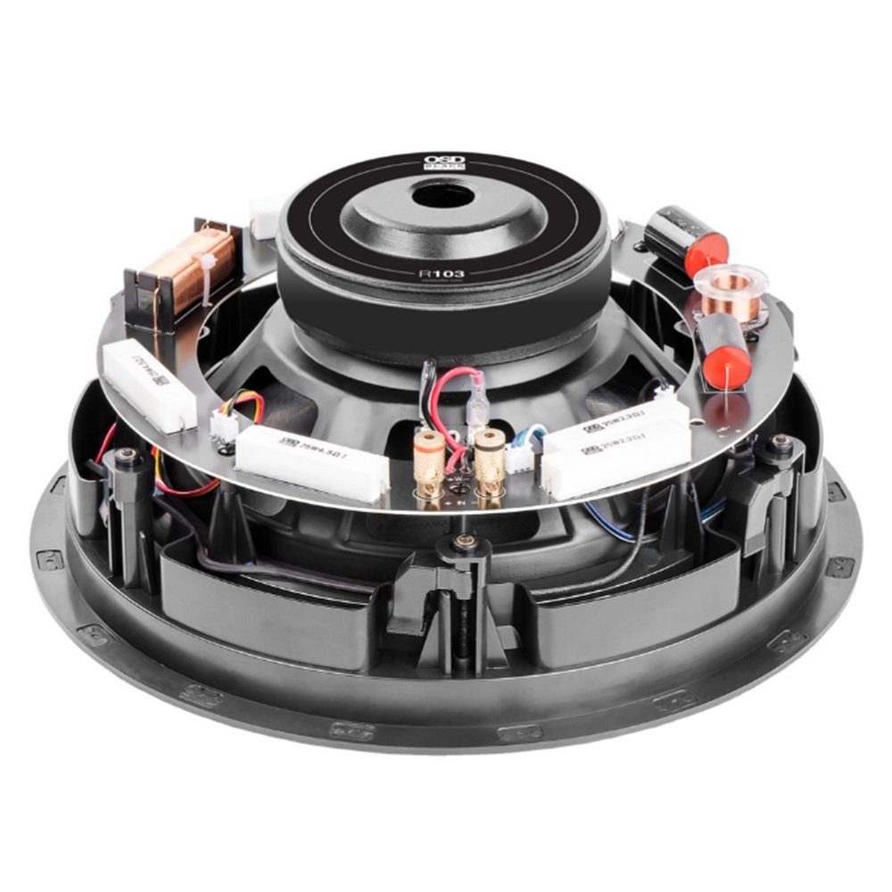 OSD Audio R83 Reference In-Ceiling Speaker 8 Inch (Pair) - powerful bass, detailed midrange, and crystal-clear highs OSD Audio R83 Reference In-Ceiling Speaker 8 Inch (Pair) - powerful bass, detailed midrange, and crystal-clear highs