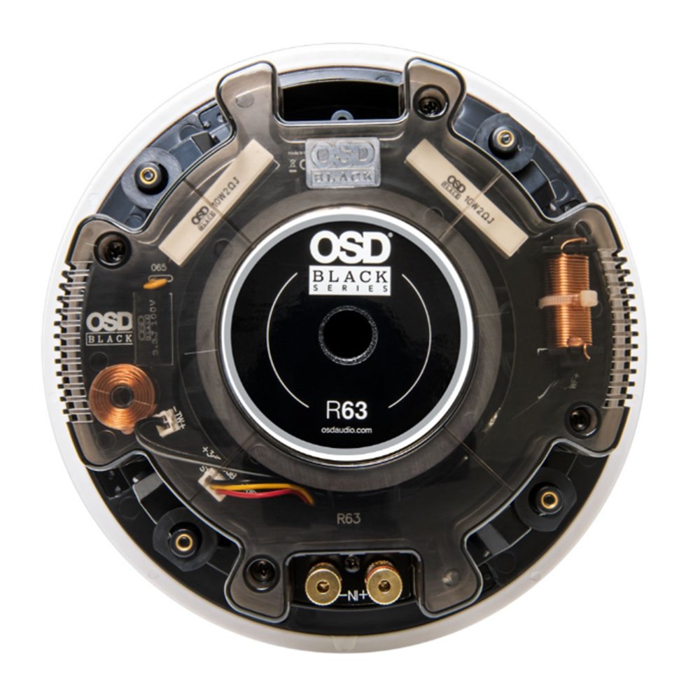 OSD Audio R63 Stereo In-Ceiling Speaker (Pair) - impressive clarity, balanced frequency response, and reliable operation OSD Audio R63 Stereo In-Ceiling Speaker (Pair) - impressive clarity, balanced frequency response, and reliable operation