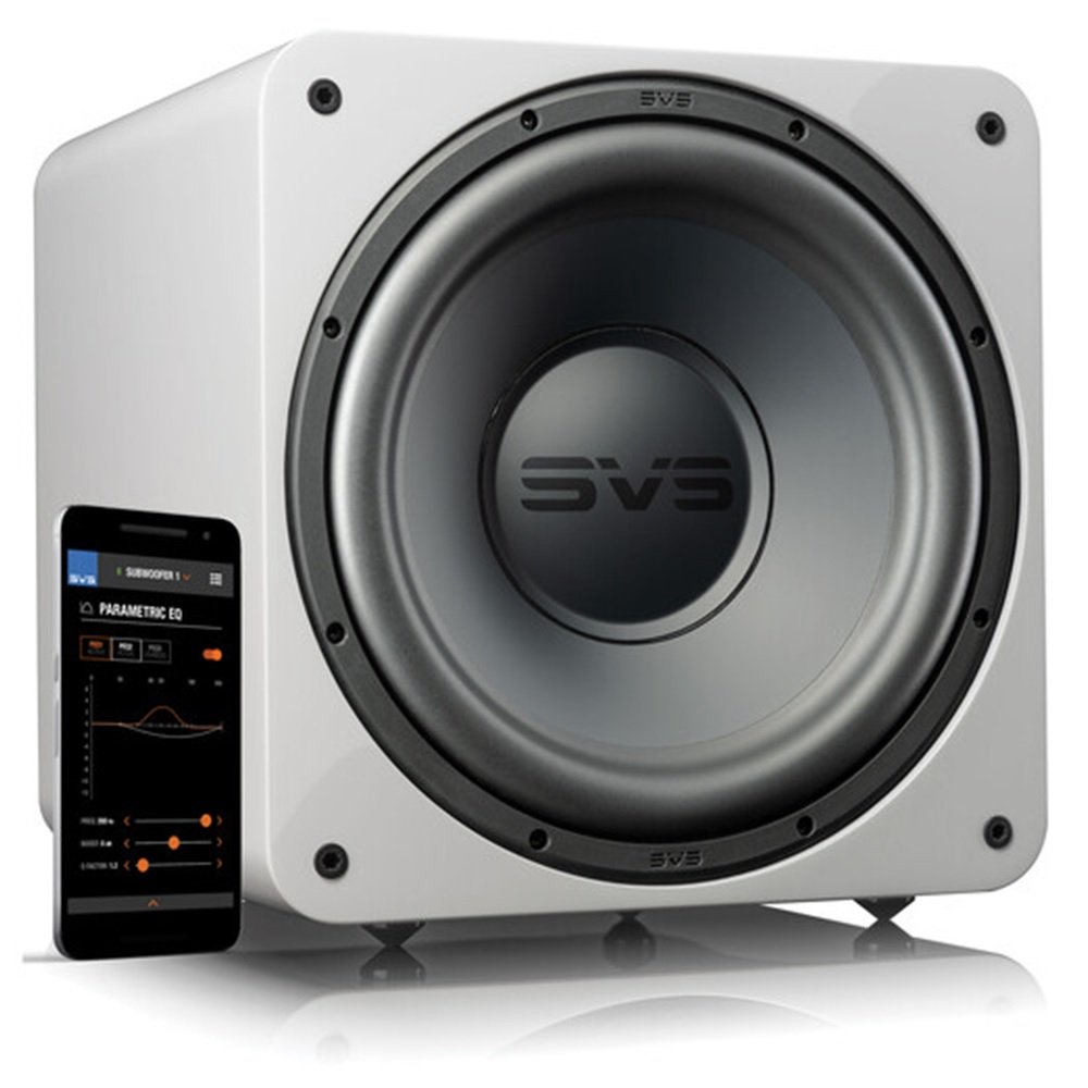 SVS SB-1000 Pro Subwoofer (Piano Gloss White) - Deep and powerful Bass Performance SVS SB-1000 Pro Subwoofer (Piano Gloss White) - Deep and powerful Bass Performance