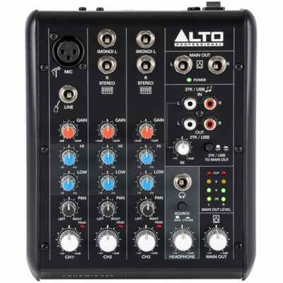 Alto Professional TrueMix 500 USB Mixer - Powerful Portable Audio Alto Professional TrueMix 500 USB Mixer - Powerful Portable Audio