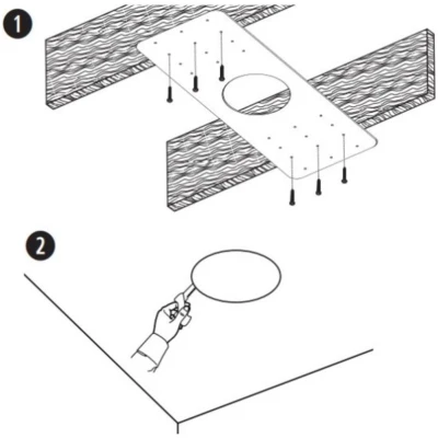 Bose DesignMax DM5C Rough-In Kit (6-Pack) - Secure Ceiling Installation Bose DesignMax DM5C Rough-In Kit (6-Pack) - Secure Ceiling Installation