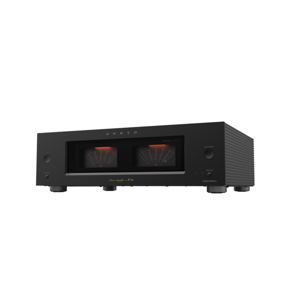 Onkyo M-80 Power Amplifier - exceptional musical detail, dynamic impact, and precise speaker control Onkyo M-80 Power Amplifier - exceptional musical detail, dynamic impact, and precise speaker control