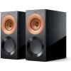 KEF Reference 1 Meta Bookshelf Speaker (Pair) - extraordinary sonic accuracy - High‑Gloss Black/Copper