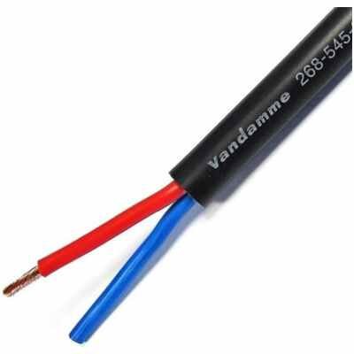 VAN DAMME Grade 2 Speaker Cable Black Series Tour - exceptional audio performance and reliable signal transmission
