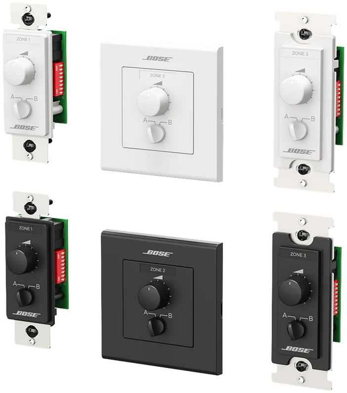 Bose ControlCenter CC-2 Zone Controller - intuitive and reliable volume control Bose ControlCenter CC-2 Zone Controller - intuitive and reliable volume control