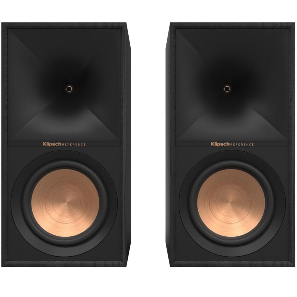 Klipsch R-60M Bookshelf Speakers - exceptional clarity, dynamic performance, and room-filling audio Klipsch R-60M Bookshelf Speakers - exceptional clarity, dynamic performance, and room-filling audio