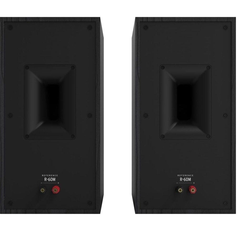 Klipsch R-60M Bookshelf Speakers - exceptional clarity, dynamic performance, and room-filling audio Klipsch R-60M Bookshelf Speakers - exceptional clarity, dynamic performance, and room-filling audio