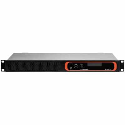Biamp TesiraFORTÉ AI Fixed I/O DSP - effortless integration with modern conferencing platforms and soft codec applications