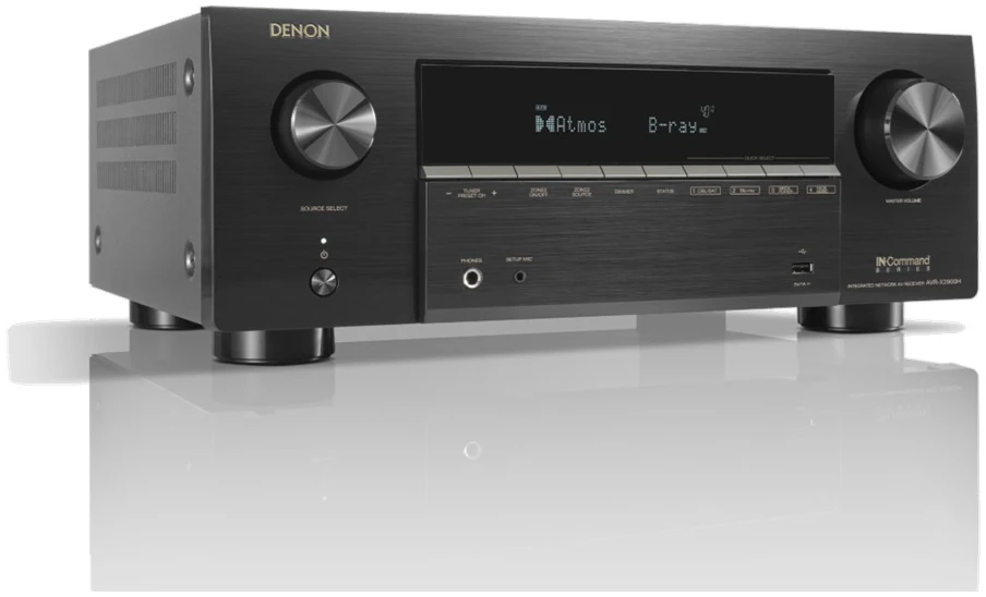 Denon AVR-X2900H 7.2 Channel 8K AV Receiver - smart home integration into one elegant solution Denon AVR-X2900H 7.2 Channel 8K AV Receiver - smart home integration into one elegant solution